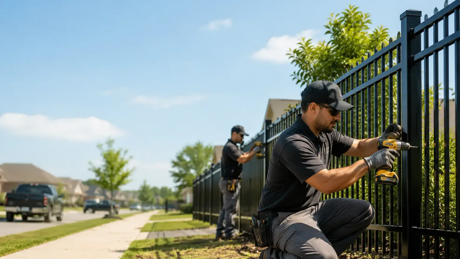 Metal Fence Installation in Newellton, LA